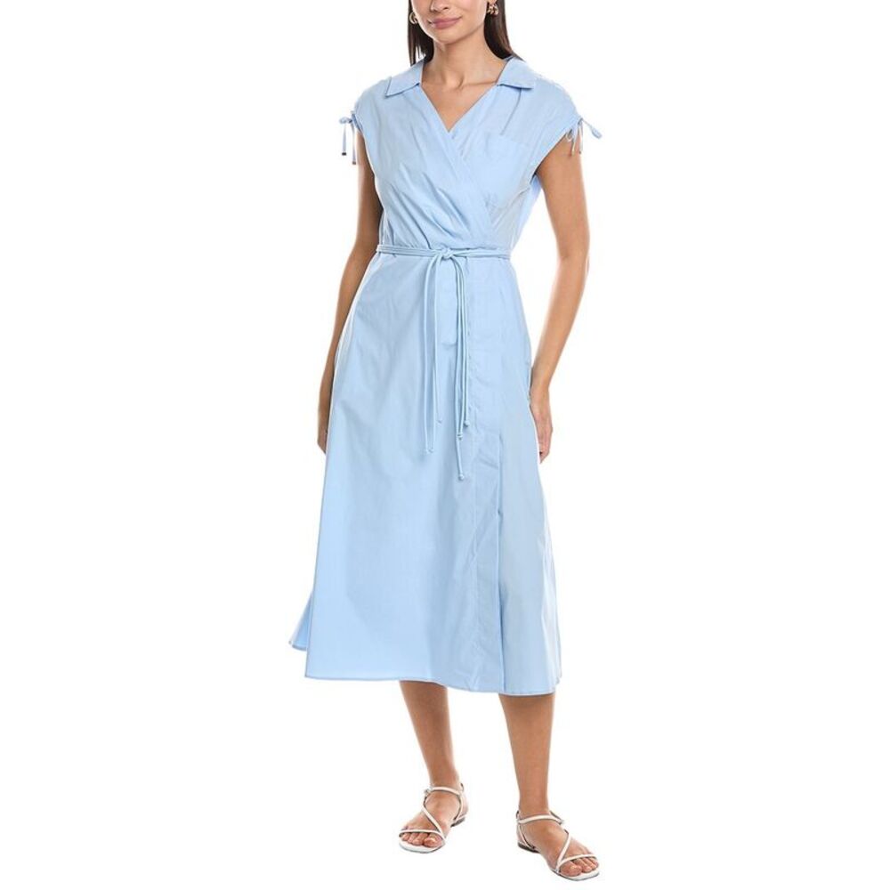 Marella Womens  Rivera Wrap Dress, Blue